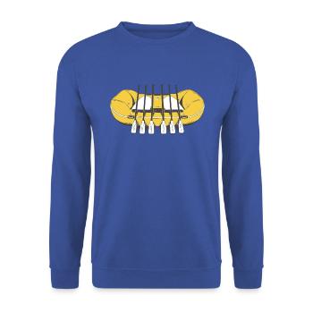 Rafting BoatIng Montagnes Eaux Vives Navigation de plaisance - Sweat-shirt Unisexe - bleu royal - Devant - Alina (178cm) & Michal (187cm)