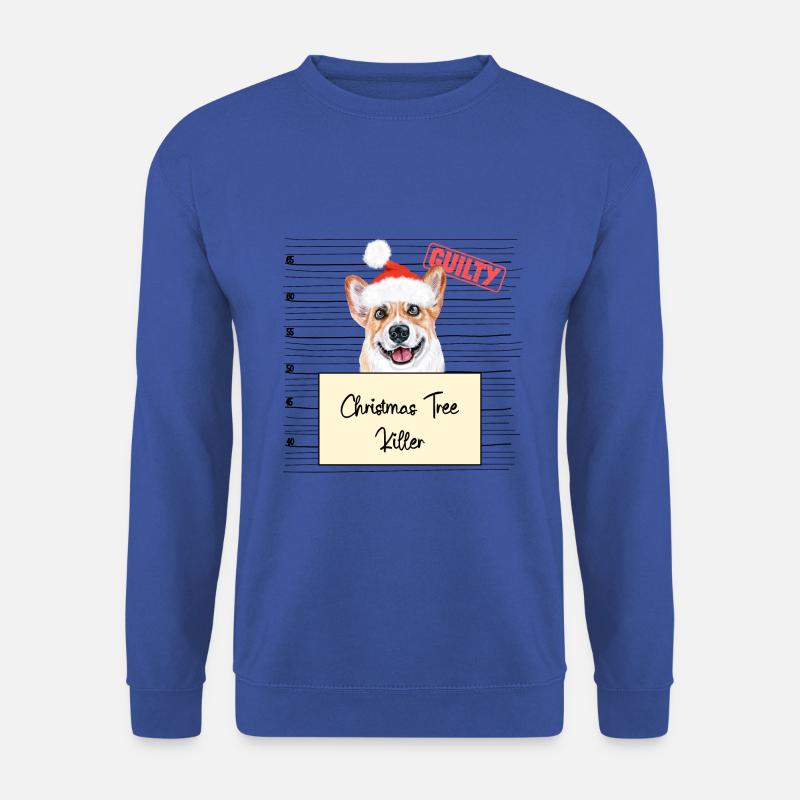 Weihnachtsbaum Umschubser Känguru - Unisex Pullover - Royalblau