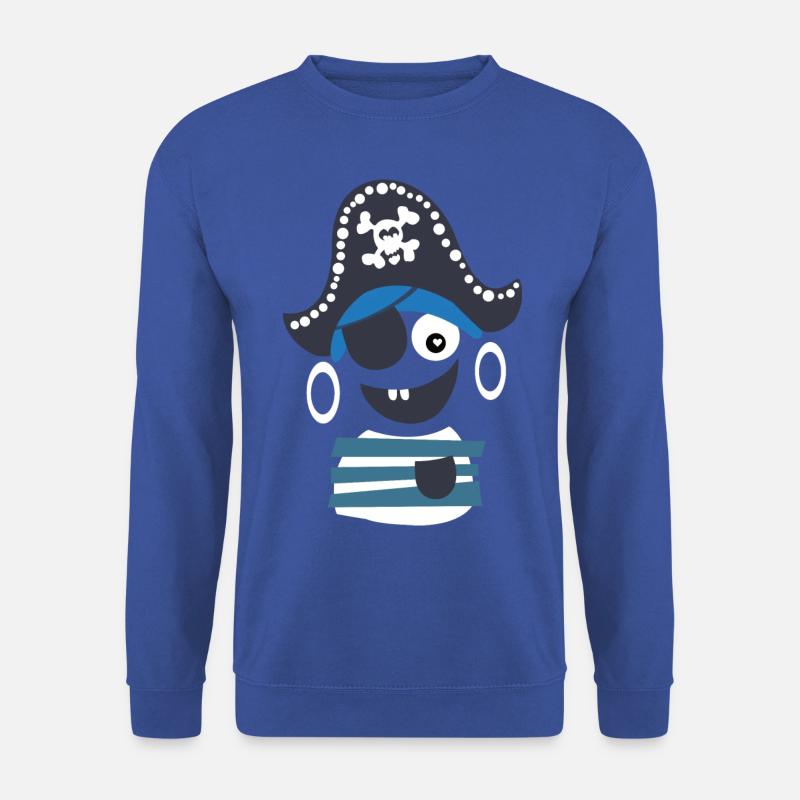 Pirat - Unisex Pullover - Royalblau