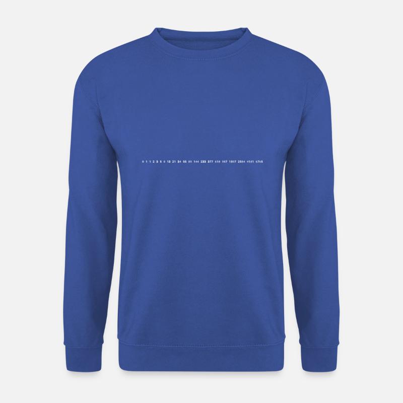 Fibonacci numbers - Unisex Sweatshirt - royal blue