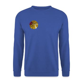 Spaghetti Highway - Unisex Pullover - Royalblau - Vorne - Alina (178cm) & Michal (187cm)