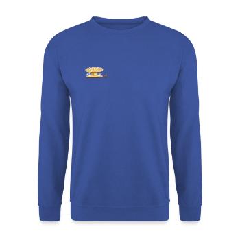Enchanted Carousel Unisex Illustration - Unisex Sweatshirt - royal blue - Front - Alina (178cm) & Michal (187cm)
