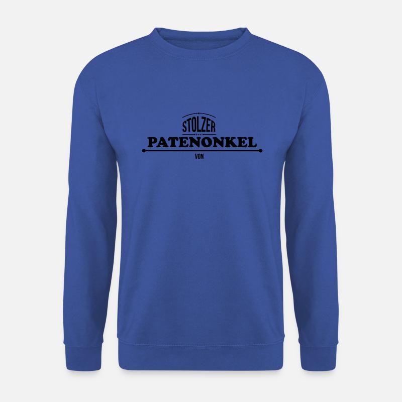 stolzer patenonkel banco - Unisex Pullover - Royalblau
