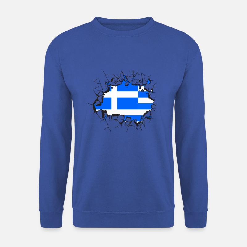 Griechenland - Unisex Pullover - Royalblau