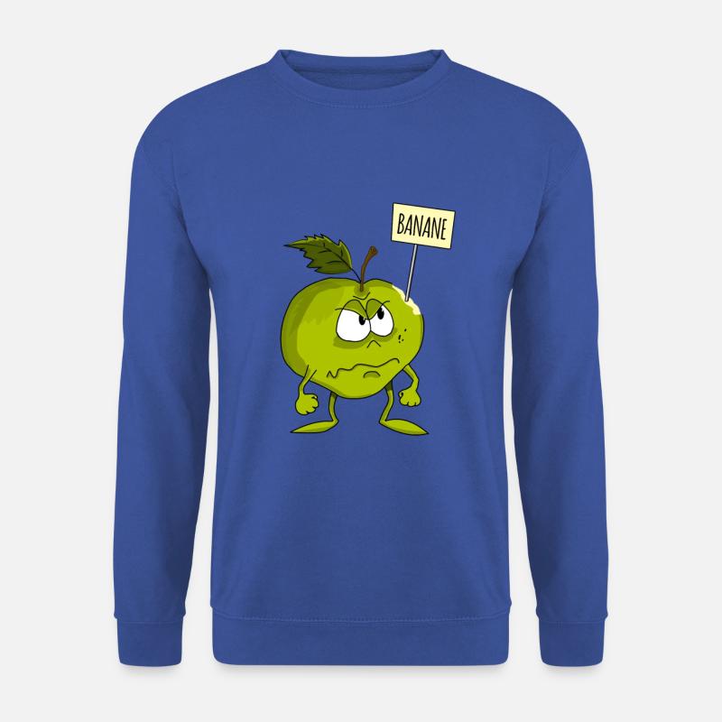 Apfel oder Banane? - Unisex Pullover - Royalblau