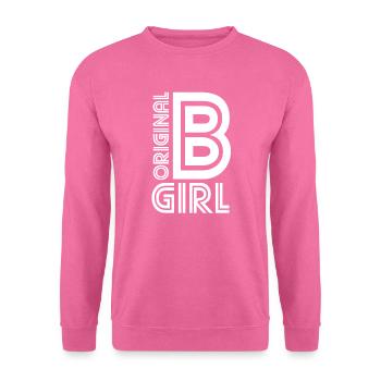B-Girl Breakdance Girl - Unisex Pullover - Pink - Vorne