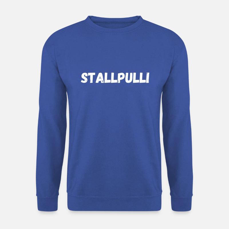 Stallpulli - Unisex Pullover - Royalblau