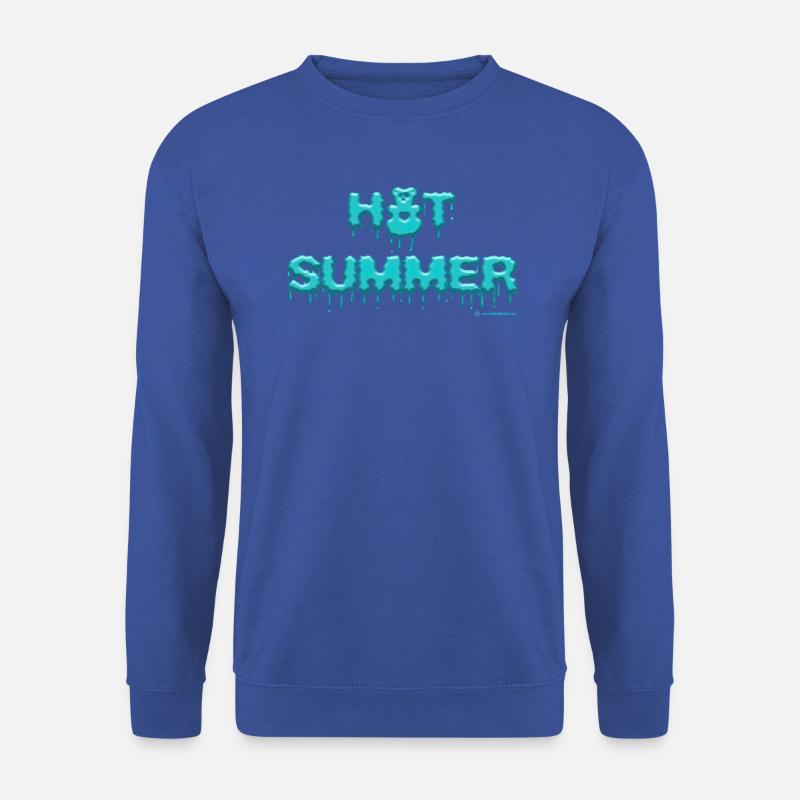 Hot Summer in creamy mint-coloured - Unisex Sweatshirt - royal blue