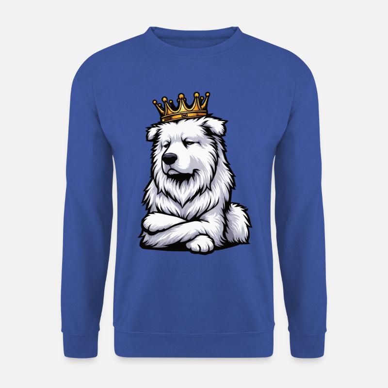White Shepherd Shepherd Shepherd Dogs - Unisex Sweatshirt - royal blue