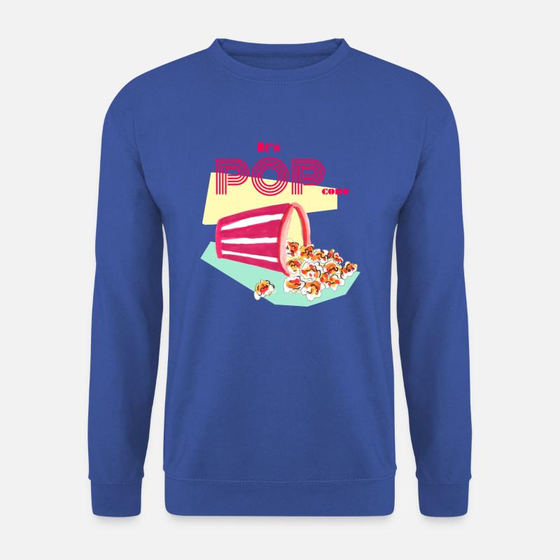 Es ist POPcorn! - Unisex Pullover - Royalblau