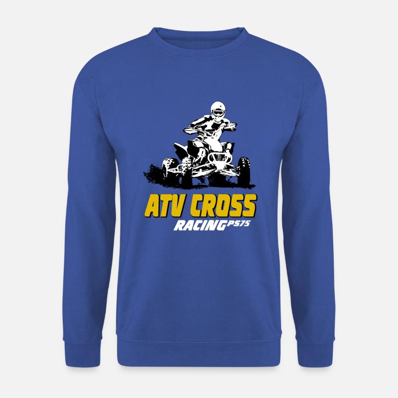 Quad Racing - ATV Racer - Unisex Pullover - Royalblau