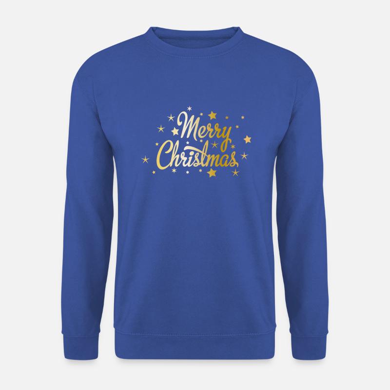 Frohe Weihnachten - Unisex Pullover - Royalblau