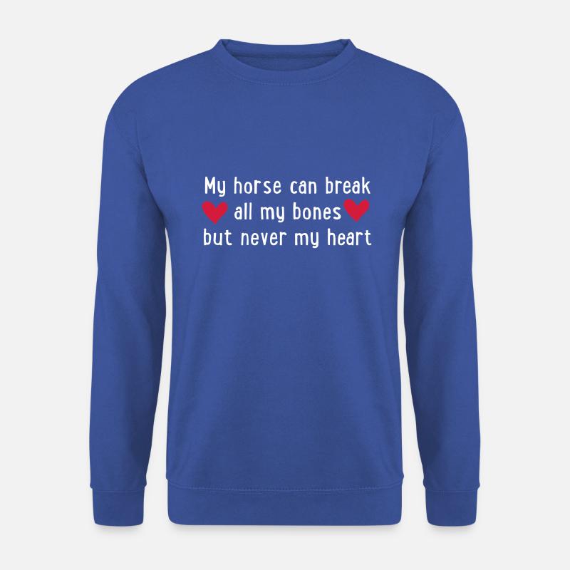 Reiten - Unisex Pullover - Royalblau