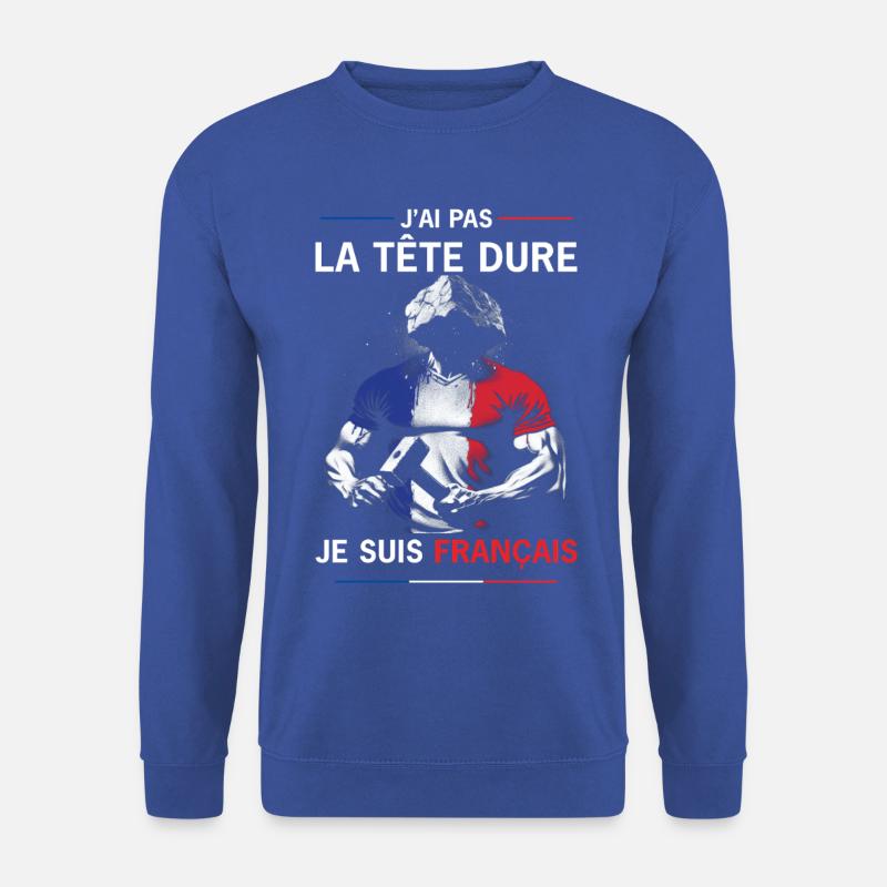 LEITER FRANKREICH - Unisex Pullover - Royalblau