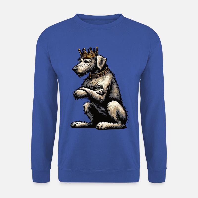 Irischer Wolfshund Wolfshundbesitzer Wolfshundfan - Unisex Pullover - Royalblau