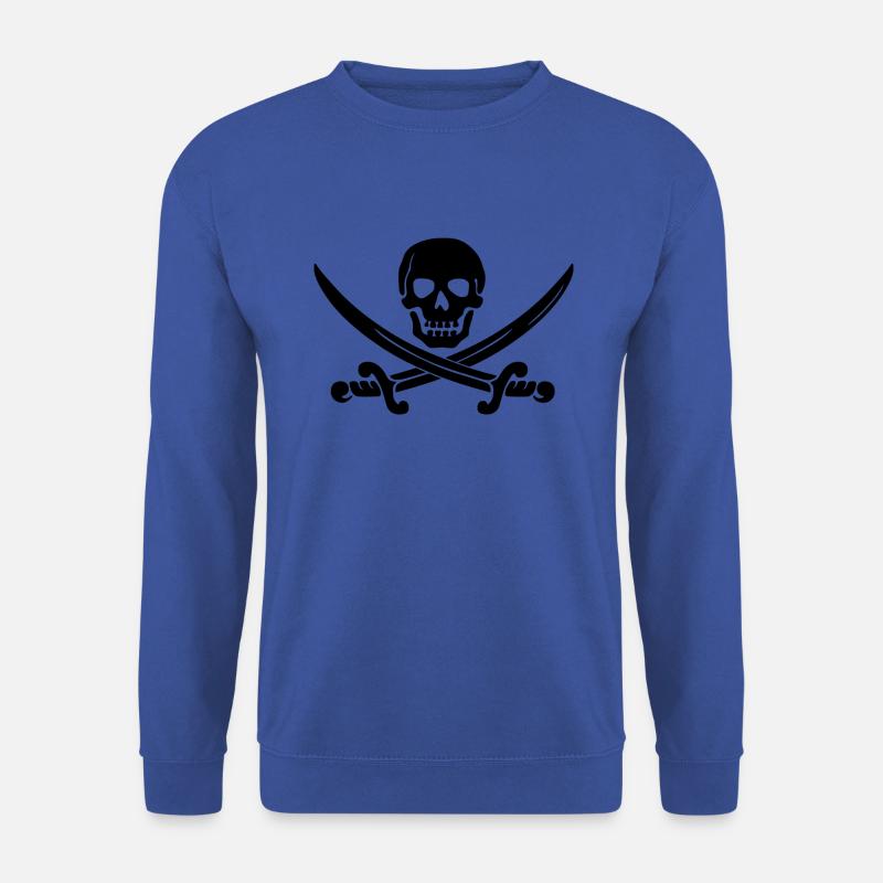 Pirat - Unisex Pullover - Royalblau
