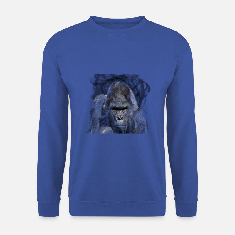 Gorilla - Unisex Pullover - Royalblau