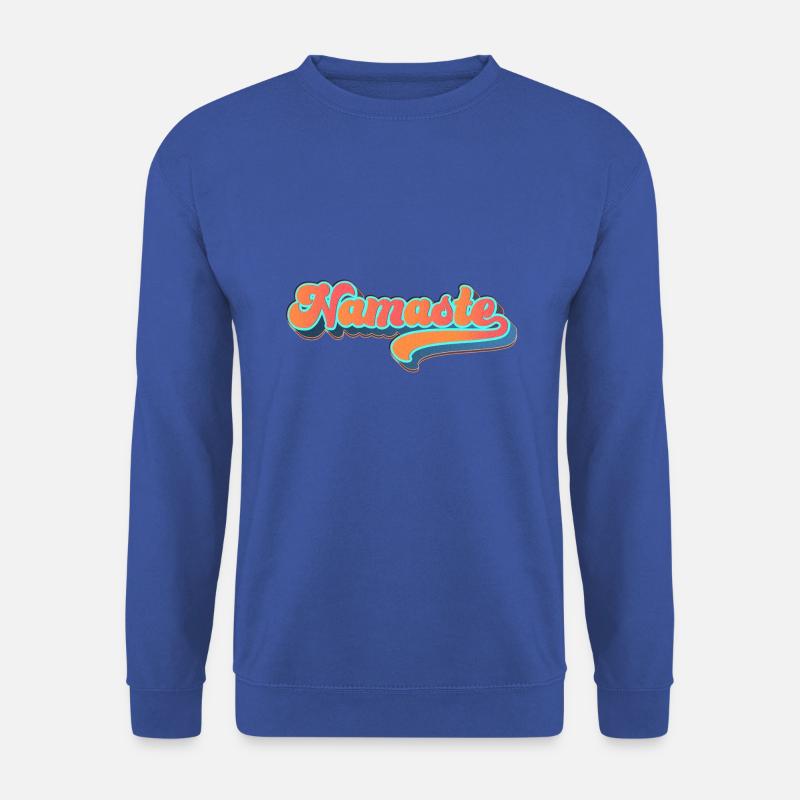 Namaste-personalisierbar - Unisex Pullover - Royalblau