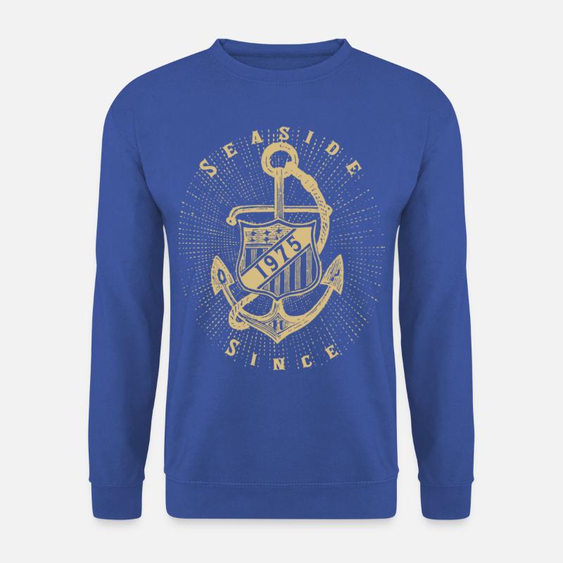 Seaside since 1975 - Unisex Pullover - Royalblau