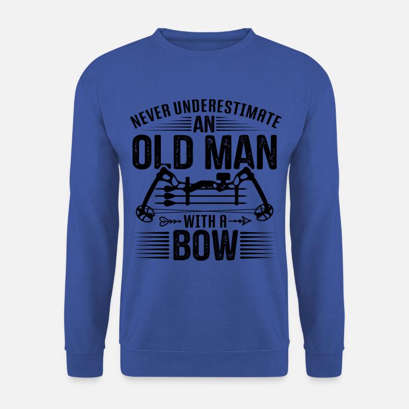 Bogenschießen Bogenschütze Bogensport Zielscheibe - Unisex Pullover - Royalblau