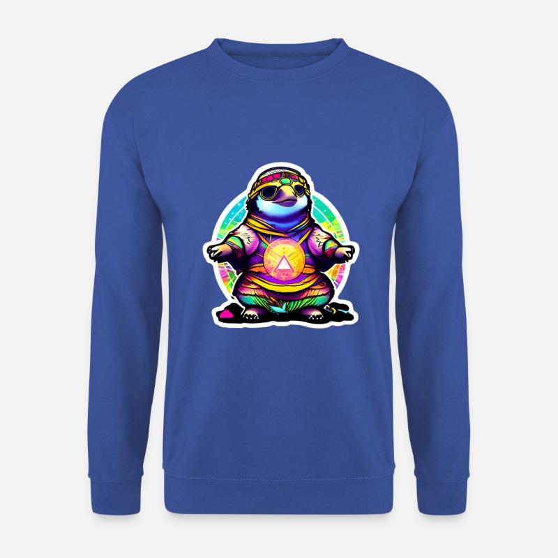 Astro Penguin Sloth - Unisex Sweatshirt - royal blue