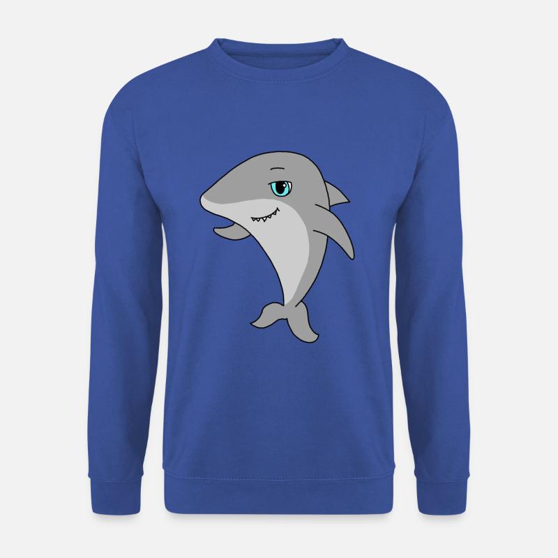 Hai - Unisex Pullover - Royalblau