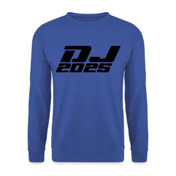 Disc jockey - Unisex Sweatshirt - royal blue - Front - Alina (178cm) & Michal (187cm)