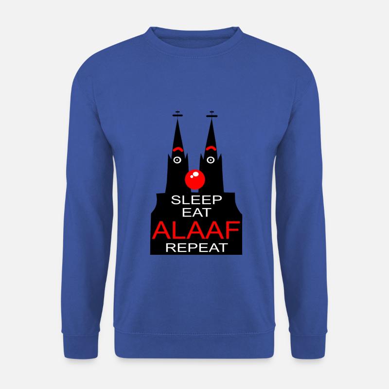 Kölsch Köln Kölle Dom Rhing Karneval Nase Alaaf - Unisex Pullover - Royalblau