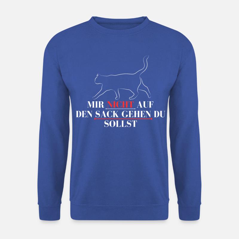 katze - Unisex Pullover - Royalblau