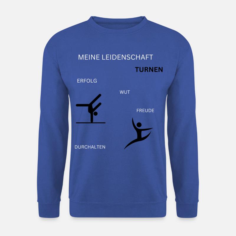 Turnen - Unisex Pullover - Royalblau