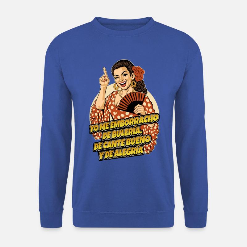 LOLA und Olé - Unisex Pullover - Royalblau