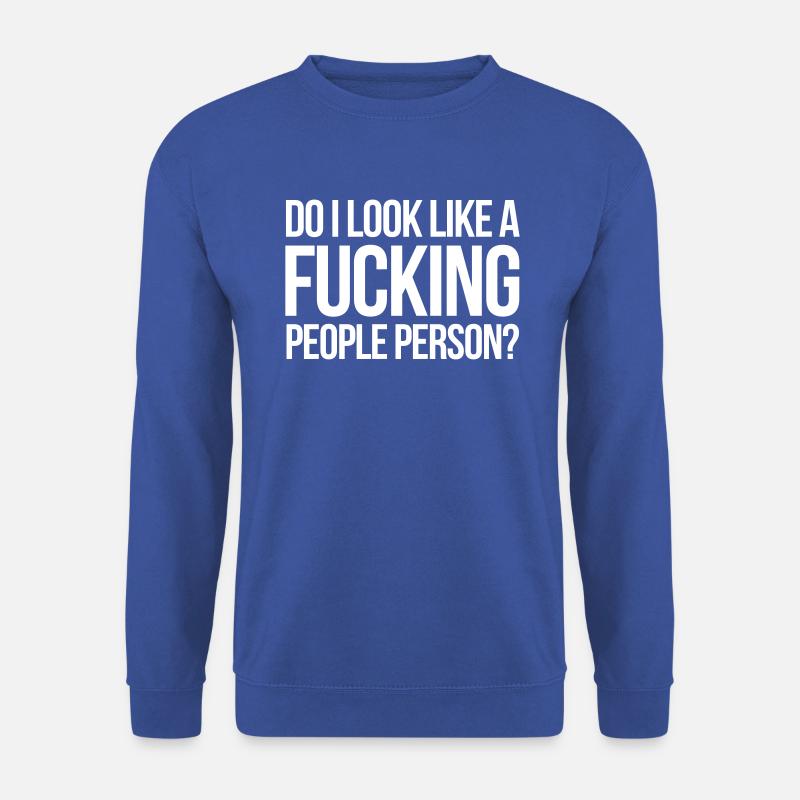Funny - Unisex Pullover - Royalblau