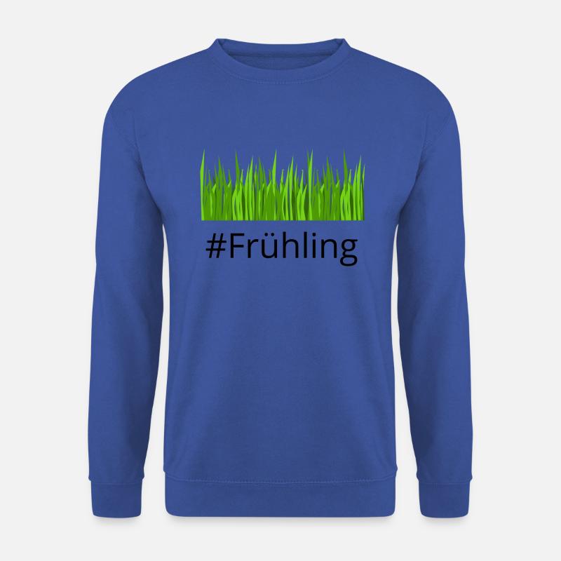 #Frühling - Unisex Pullover - Royalblau