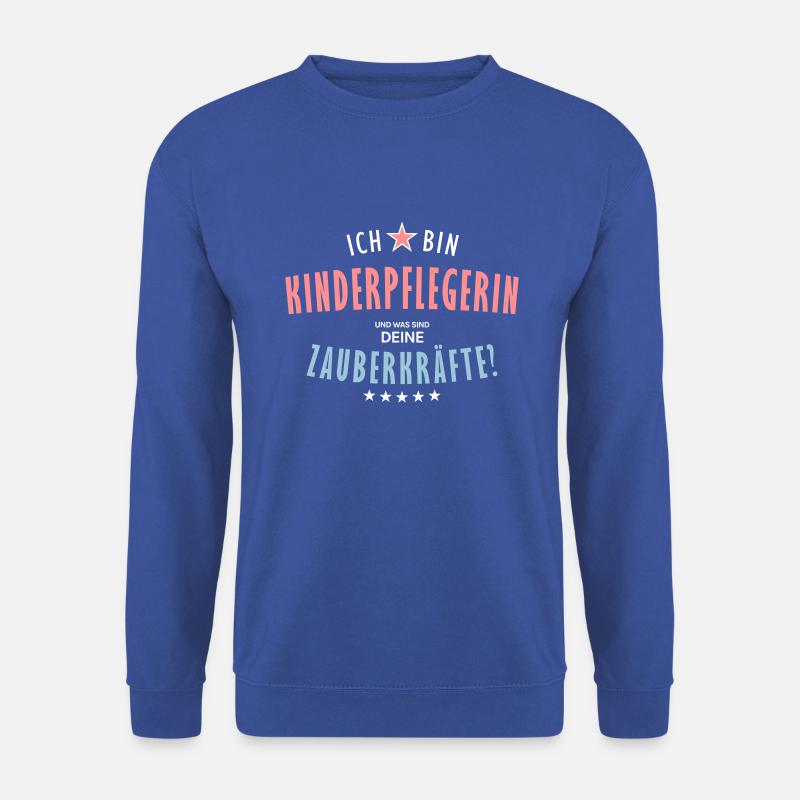 Kinderpflegerin Beruf - Geschenk - Unisex Pullover - Royalblau