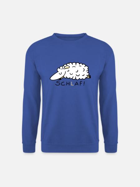 Schlaf wie das Schaf - Unisex Pullover - Royalblau