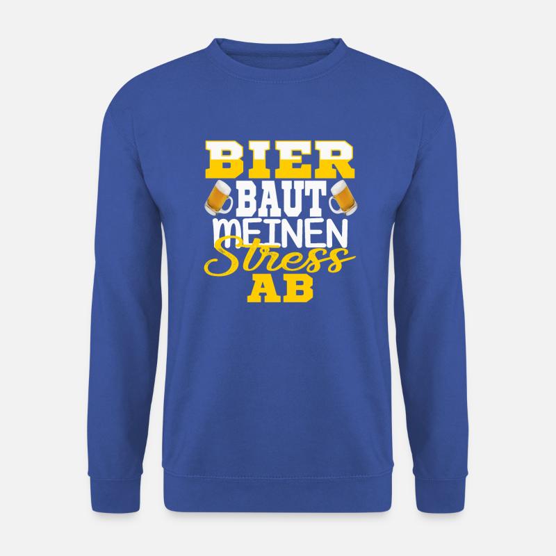 Biertrnker Bierzelt Biergarten Biertrinker kostüm - Unisex Pullover - Royalblau