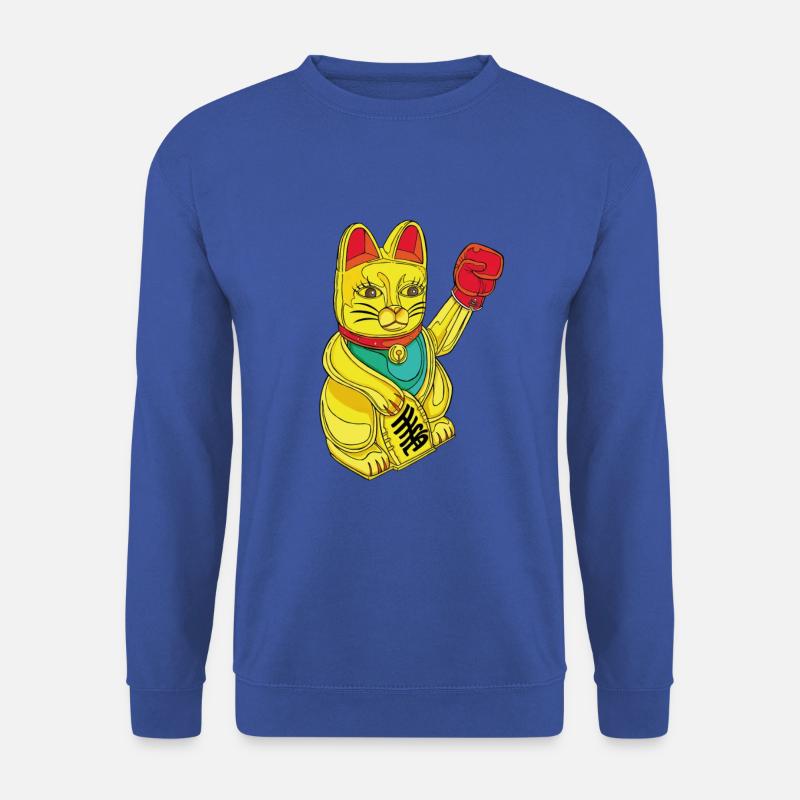 BOXKATZE - Unisex Pullover - Royalblau