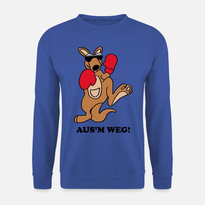 Känguru - Unisex Pullover - Royalblau