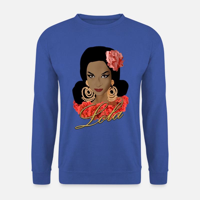 Lola - Unisex Pullover - Royalblau