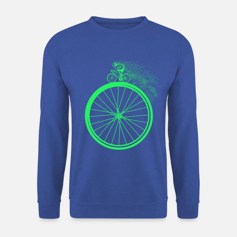 Biker Mann - Unisex Pullover - Royalblau