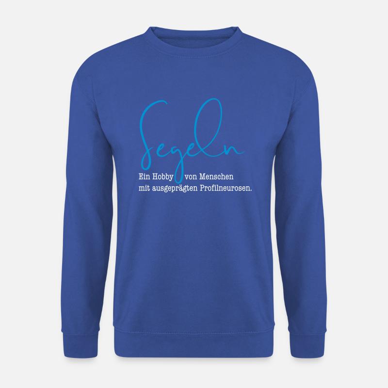 Segeln gegen Profilneurosen - Unisex Pullover - Royalblau