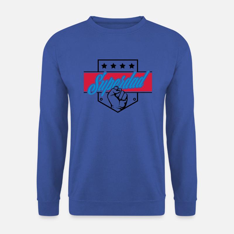 Superdad - Unisex Pullover - Royalblau