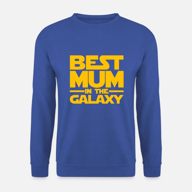 Die beste Mutter der Galaxis - Muttertagsgeschenk - Unisex Pullover - Royalblau