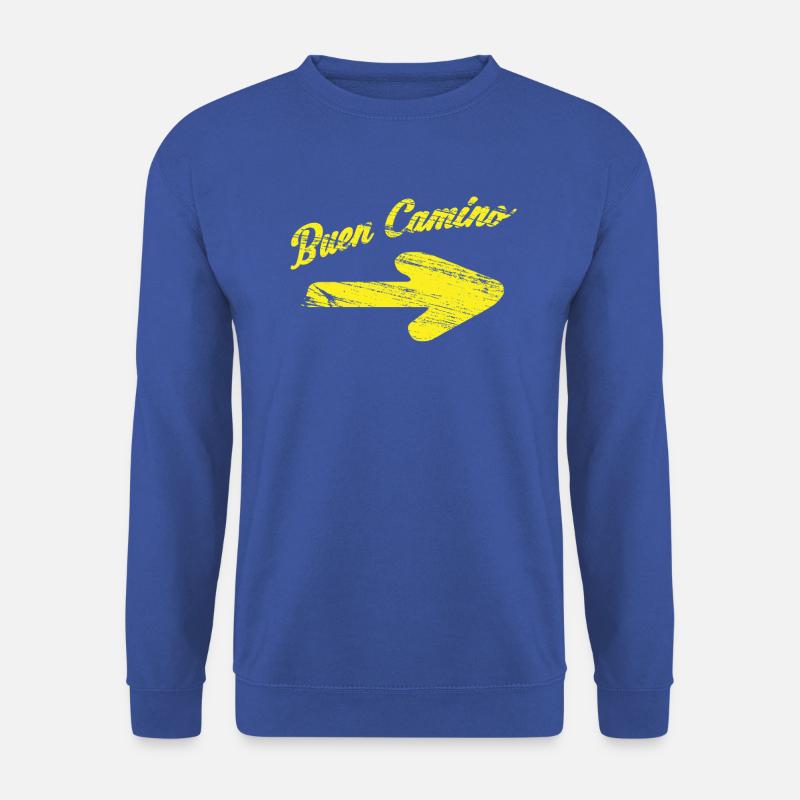 Chemin de Saint-Jacques-de-Compostelle - Sweat-shirt Unisexe - bleu royal