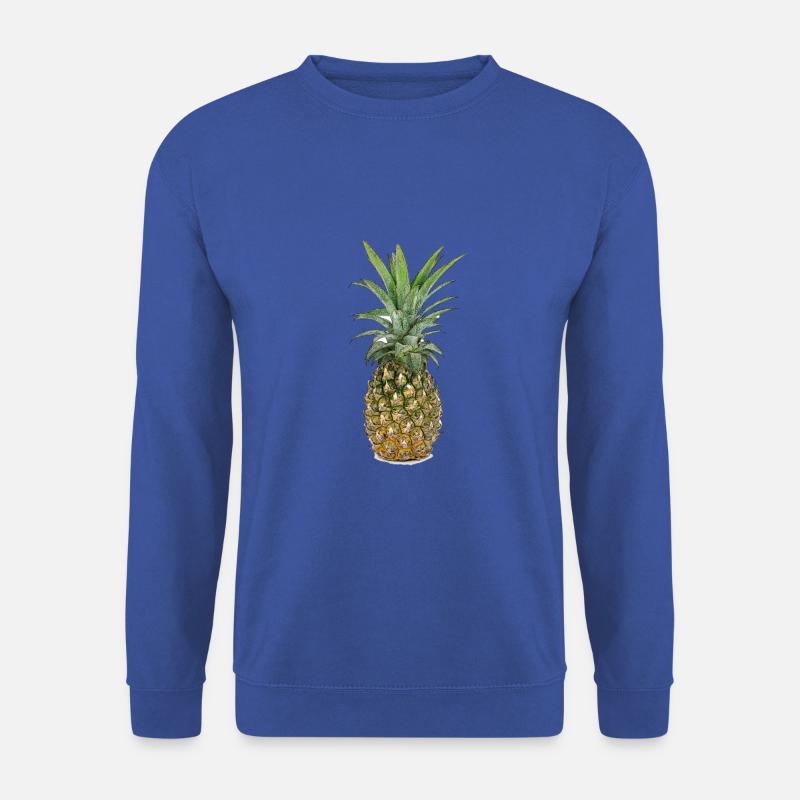 Ananas | Pineapple - Unisex Pullover - Royalblau
