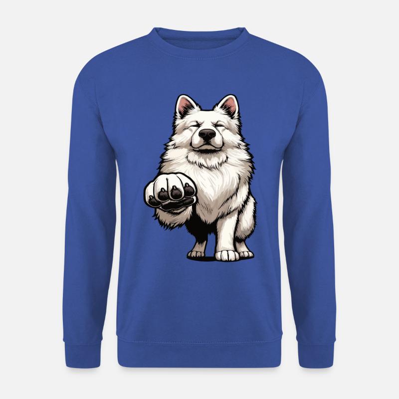 White Shepherd Shepherd Shepherd Dogs - Unisex Sweatshirt - royal blue