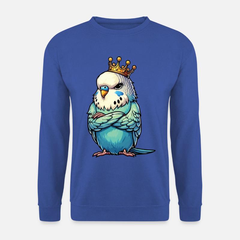 Wellensittich Wellensittichbesitzer Wellensittiche - Unisex Pullover - Royalblau