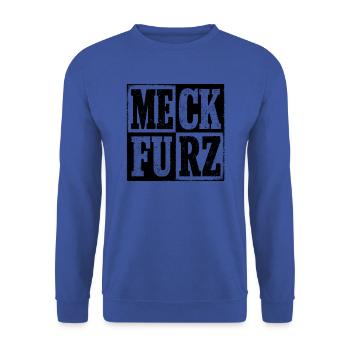 Merz muss weg - CDU AFD Politik Bundeskanzler - Unisex Pullover - Royalblau - Vorne - Alina (178cm) & Michal (187cm)