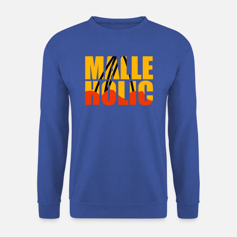 Malle - Motto - Unisex Pullover - Royalblau