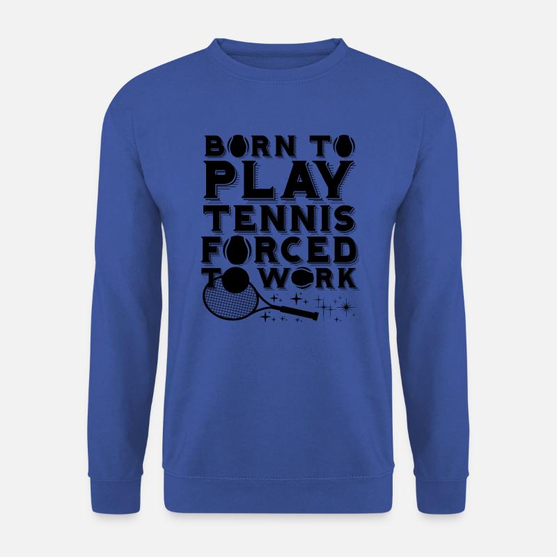 Tennis Player Coach Fan Lover Gift - Unisex Pullover - Royalblau